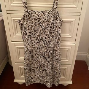 American Eagle cheetah print mini dress size S